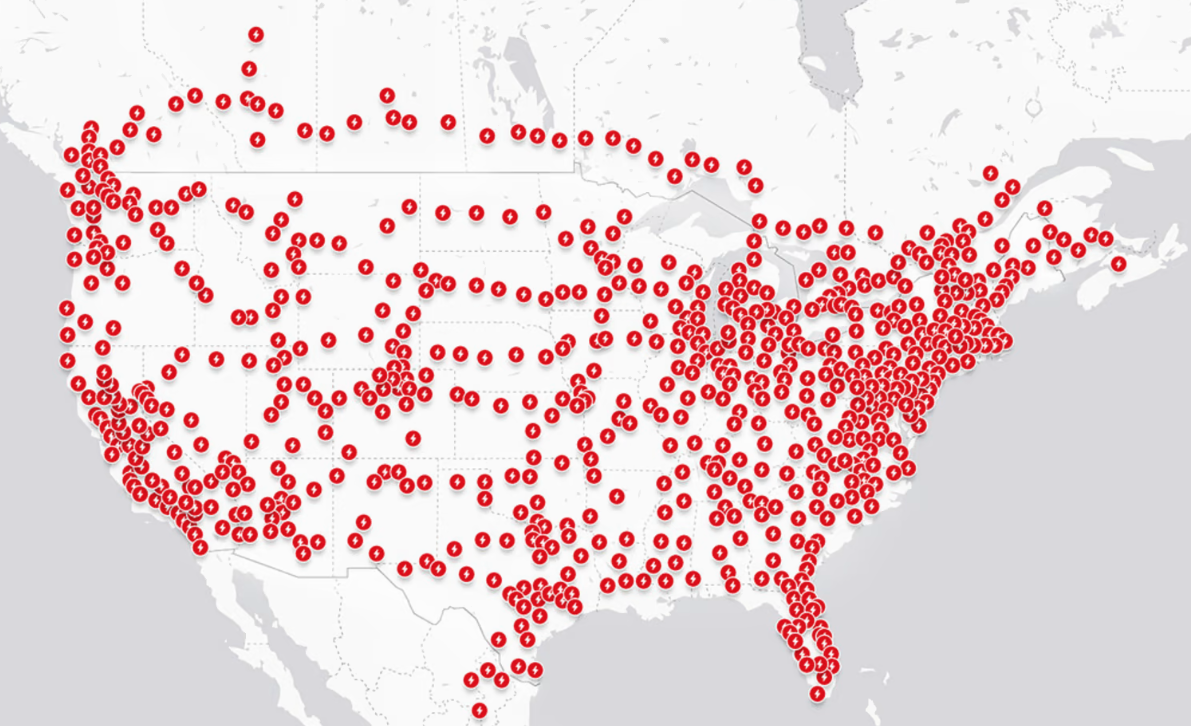 supercharger map in north america